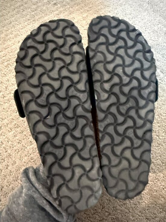 Birkenstock Madrid Big Buckle Oiled Leather Black 37/6-6.5US - Picture 5 of 8